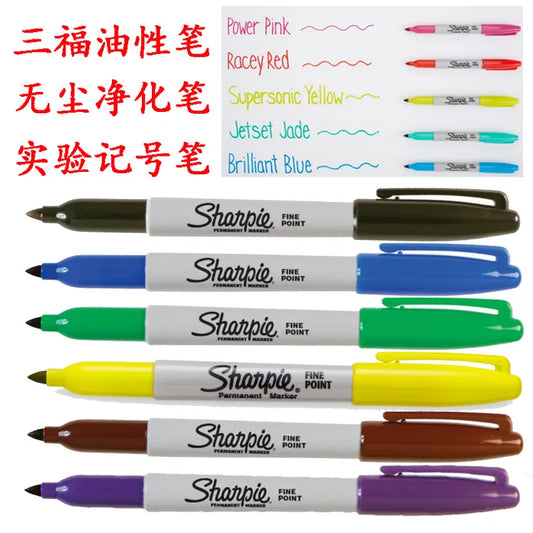 KTX-608019 Permanent Marker Pen - Waterproof, Assorted Colours, Durable PP Plastic, Various Packaging Options Available
