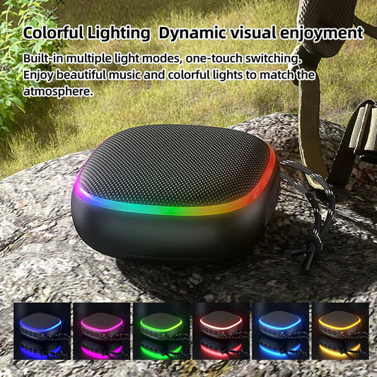 KTX-022355 Portable Wireless Speaker with Bluetooth 5.3, Compact Hifi Design for Sports and Parties