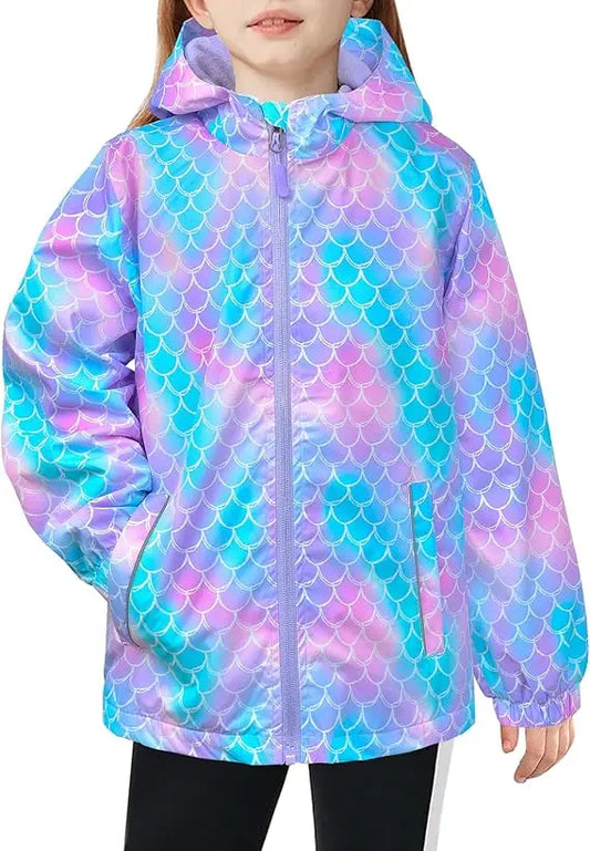 HKM-604819 Girls Softshell Jacket Comfortable Winter Girls 'outerwear