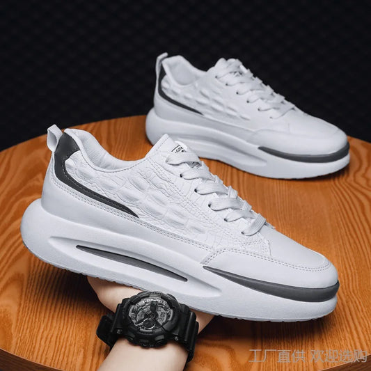 HKM-262483 JSYWD-270 Men's Casual Sports Running Shoes Trendy Loafers with Breathable Mesh Lining Soft Comfortable Sole for Spring Season