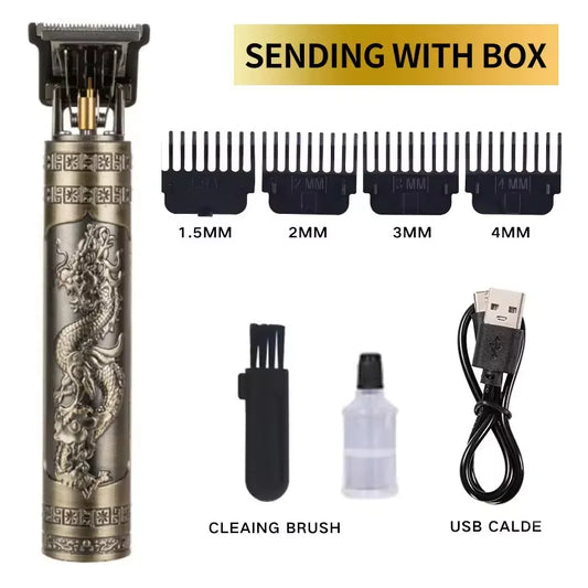 HKM-078163 Professional Wireless Hair Trimmer for Precision Haircuts and Grooming