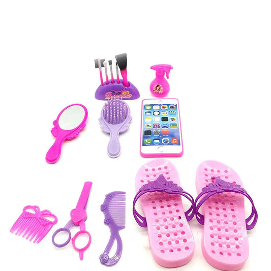 HKM-738323 Kids Makeup Play Set - Pretend Play Beauty Toy for Ages 2 to 13 - Plastic Blister Pack