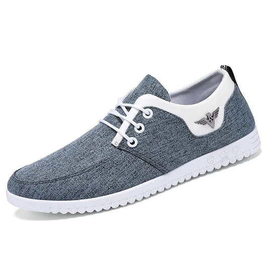 HKM-885075 2086 Casual Light Weight Good Looking and Quality Canvas Bulk Sport Shoes Men Classic Shoes Walking Style Shoes