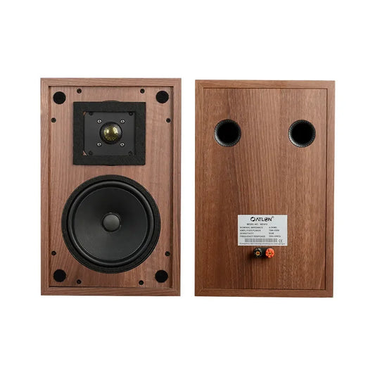 KTX-153427 WZ-610 Passive Hi-Fi Bookshelf Speaker with Wooden Enclosure