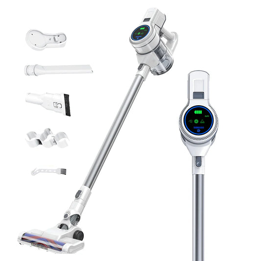 HKM-002835 Rechargeable Stick Vacuum Cleaner with Extension Tube for Household Use