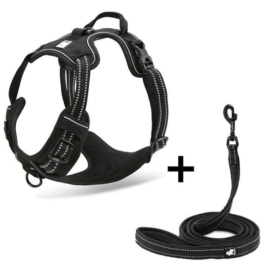 HKM-007571 Adjustable Dog Breast Strap for Traction ¨C Sizes for Small to Extra Large Breeds