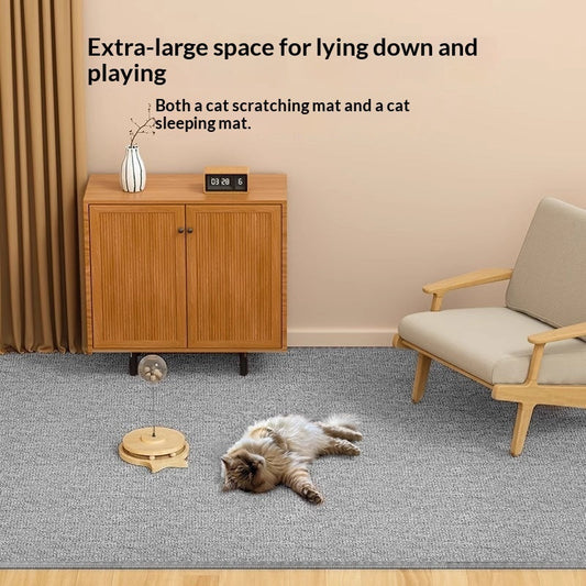 HKM-0086845 Sisal Pet-Proof Area Rug for Living Room - Available in Multiple Sizes and Colors