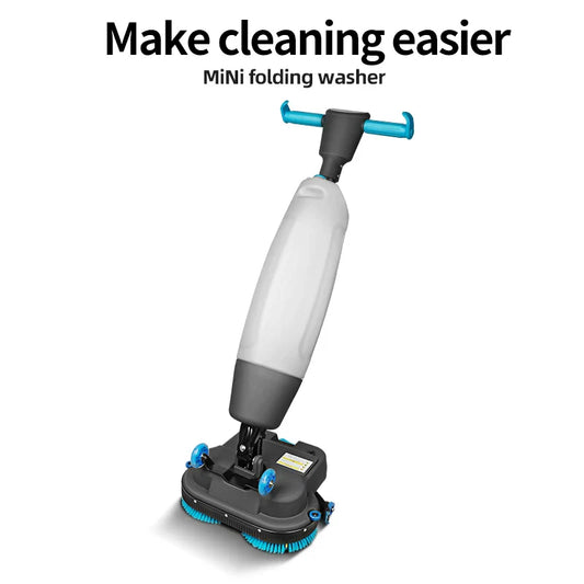 HKM-010579 Wireless Industrial Floor Scrubber and Sweeper Cleaning Machine