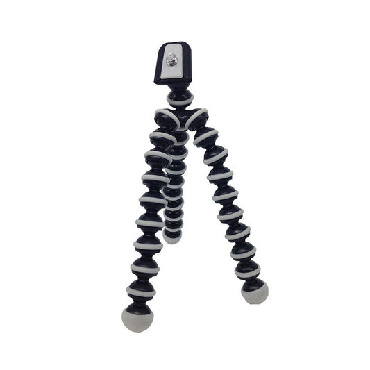 HKM-011219 Flexible Octopus Tripod for Sports Cameras - Universal Design, Black