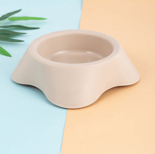 HKM-0115005 Non-slip Pet Bowl for Cats and Dogs - Fluorescent Green, Glitter, Dark Blue, Light Gray - Multiple Sizes Available