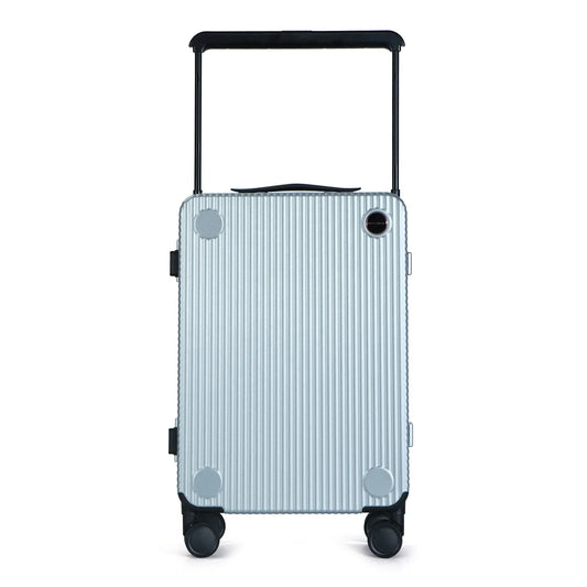 HKM-011539 Durable Hard Shell Aluminium Travel Trolley Case with Wide Handle