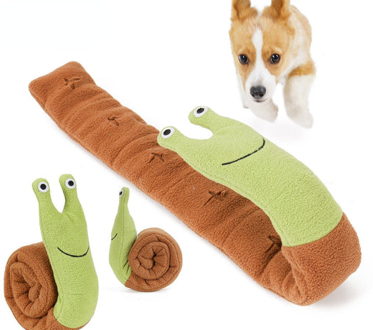 HKM-0186941 Interactive Snuffle Dog Mat - Plush Foraging Toy for Dogs of All Sizes - Educational Slow Feeder Game