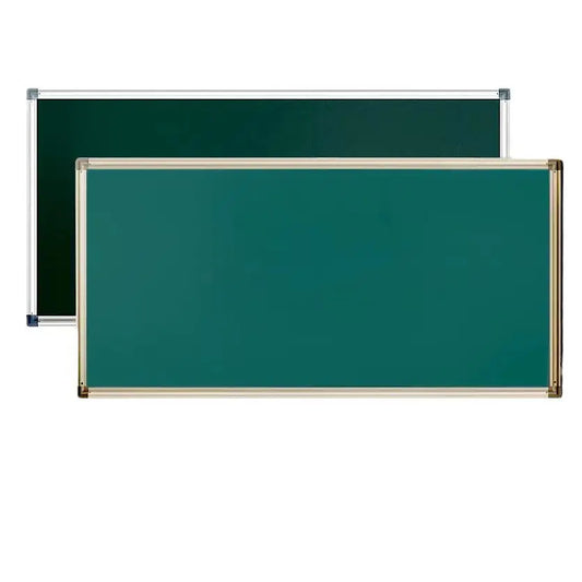 HKM-021331 Customisable Classroom Chalk Blackboard - 100x200cm Green and Black