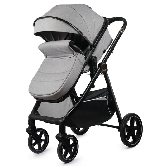 HKM-023699 2-in-1 Landscape Stroller Baby Carriage - Foldable Travel System for Infants