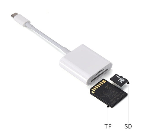 HKM-025043 USB-C Mobile Phone Card Reader for Fast Data Transfer