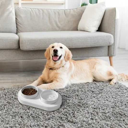 HKM-025427 Heated Water Bowl For Dogs And Cats Ceramic Heated Pet Water Bowl