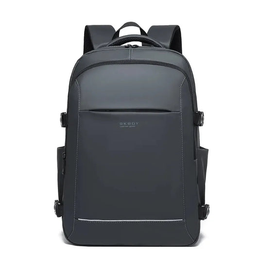 HKM-029331 Lightweight Waterproof Laptop Backpack with Double-Headed Zipper and Water-Resistant Design