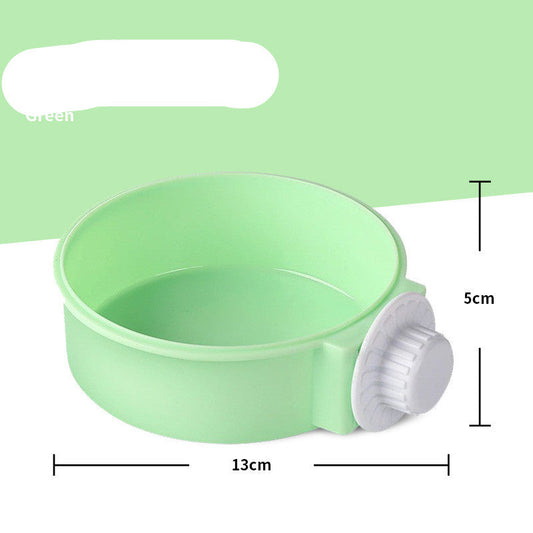 HKM-0296125 Hanging Anti-Overturning Cat and Dog Food Bowl in Various Colors and Sizes