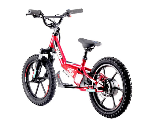 HKM-037587 16-Inch Electric Scooter for Kids - Self-Balancing Mini Bike with Disc Brake and 200W Motor