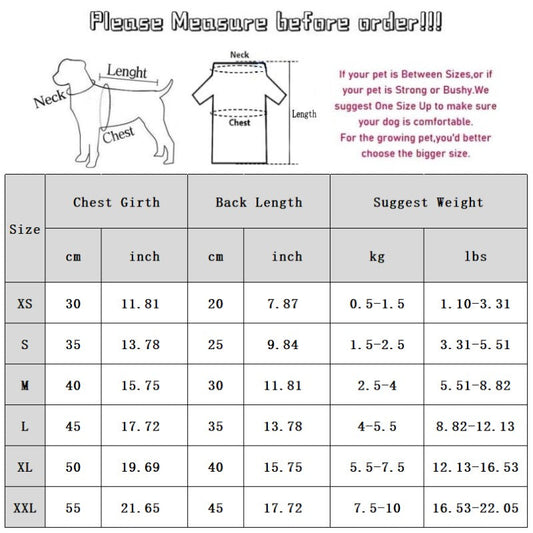 HKM-0404541 Warm Fleece Dog Coat with Santa Design for Small Breeds and Puppies