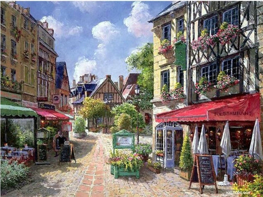 HKM-041619 Custom Pure Hand-Painted Digital Oil Painting on Linen - Modern Character Artwork