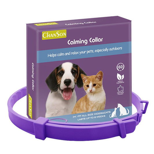 HKM-0450237 Adjustable Stress Relief Dog and Cat Comfort Collar, 62cm and 38cm Options