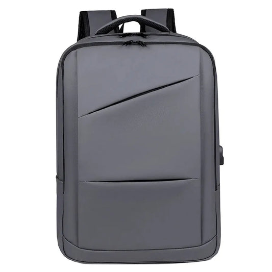 HKM-045139 Custom Logo USB Charging Business Laptop Backpack for Unisex Users