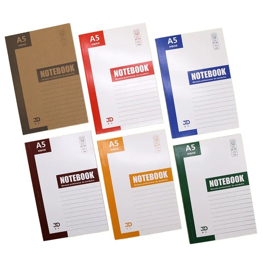 HKM-047507 Custom Soft Cordless A5 Diary Notebook and Thickened B5 Business Exercise Book