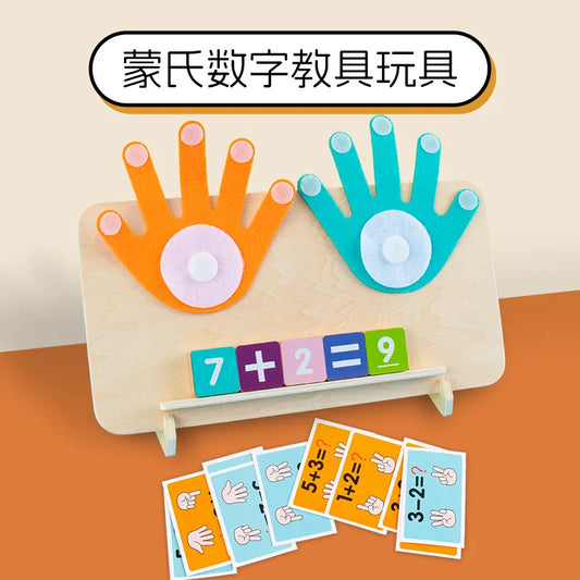 HKM-049811 Montessori Digital Teaching Aids for Kindergarten - Math and Cognitive Learning Toys