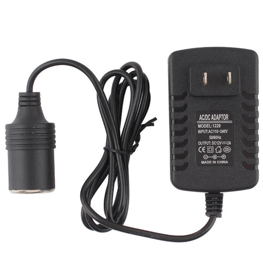 HKM-054803 220V to 12V DC Car Cigarette Lighter Adapter - Input: 100-240V, Output: 10A/8A/6A/5A, Max 120W