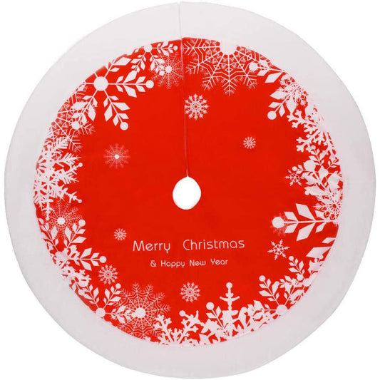 HKM-055891 Christmas Tree Skirt - Festive Decorative Solution for Homes, Bedrooms, and More