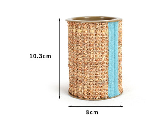 HKM-0579517 Sisal Cat Scratching Post with Bell - Durable and Entertaining Scratcher for All Cat Breeds