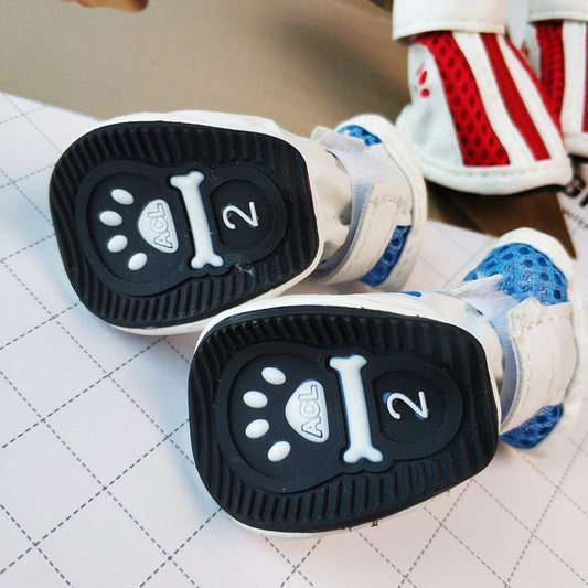 HKM-0591677 Stylish Non-Slip Pet Sneakers for Dogs - Available in Multiple Colors and Sizes