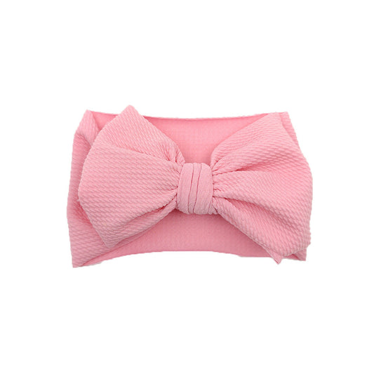 HKM-060307 Plaid Bowknot Headband with Big Butterfly Design