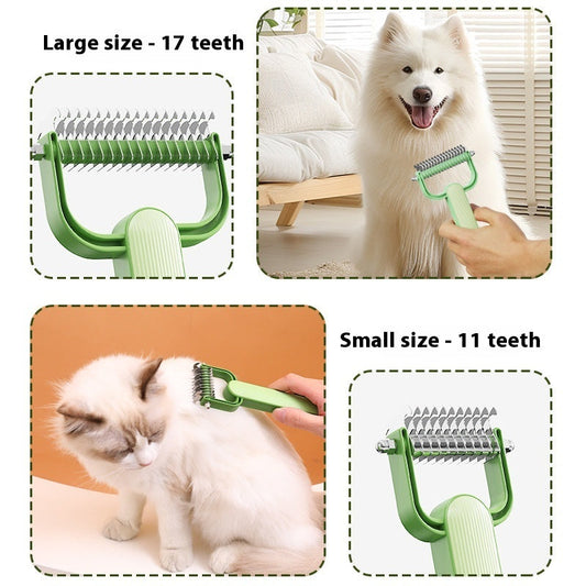 HKM-0656189 Pet Hair Knot Remover Comb in Multiple Sizes and Colors