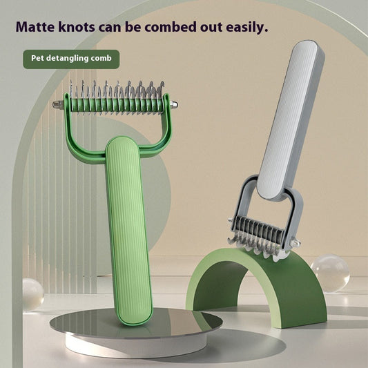 HKM-0656189 Pet Hair Knot Remover Comb in Multiple Sizes and Colors