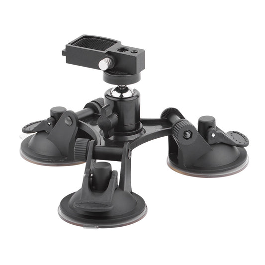 HKM-070163 Secure Suction Cup Camera Stabilizer with Adjustable Angle and 1/4 Inch Screw Adapter
