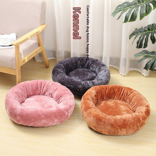 HKM-0704701 Deep Sleep Nest for Small and Medium-Sized Dogs and Cats - Cozy Pet Bed Available in Multiple Sizes and Colors