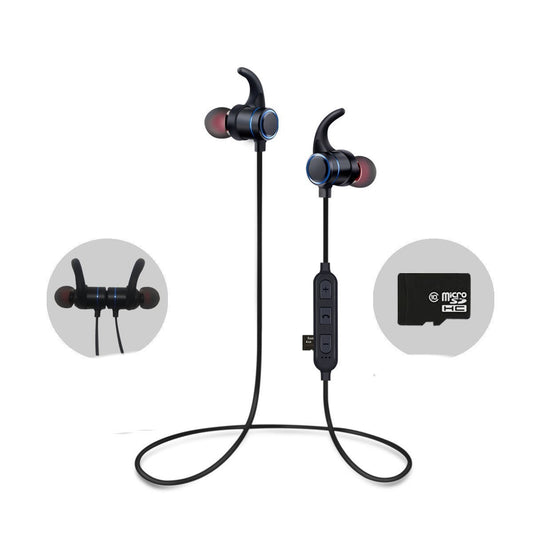 HKM-071123 Wireless Bluetooth Headset with Magnetic Design for Running and Music Playback