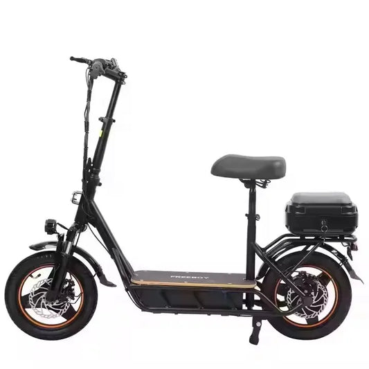 HKM-075411 High Power Foldable Electric Scooter for Adults, 750W Brushless Motor, 40-60 km Range, 41-50 km/h Speed, Lithium Battery