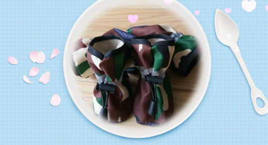 HKM-0755517 Stylish Tarpaulin Dog Shoes for Puppies in Various Colors