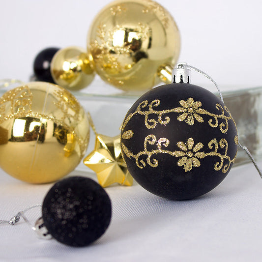 HKM-075667 44PCS Colorful Electroplated Shaped Paper Boxes for Decorative Pendants