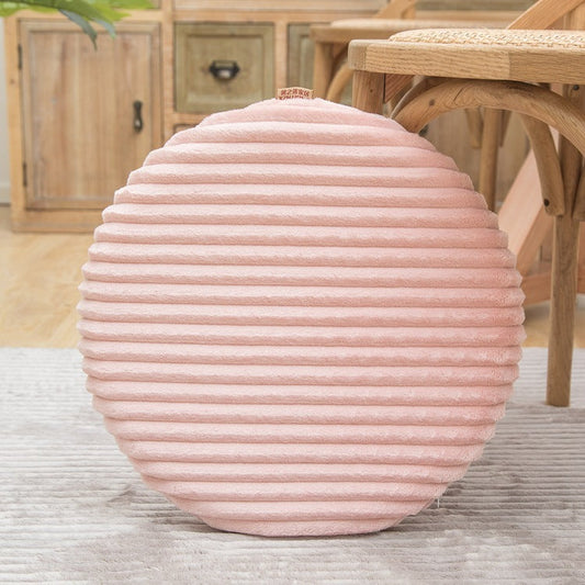 HKM-079059 Modern Flannel Floor Sofa Cushion in Various Colors - 40x40cm Decorative Mat for Living Room and Bedroom
