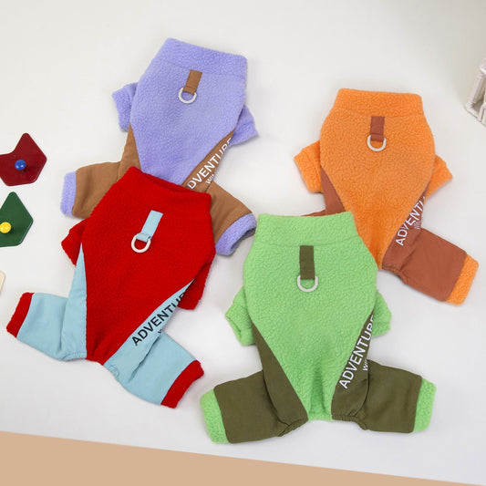 HKM-0791997 Thickened Cold-Proof Pet Clothes for Dogs ¨C Available in Multiple Colors and Sizes