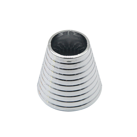 HKM-080723 Toothy Imitation Metal Large Ponytail Hair Tie - ABS Plastic, 4 Color Options, Stylish Design