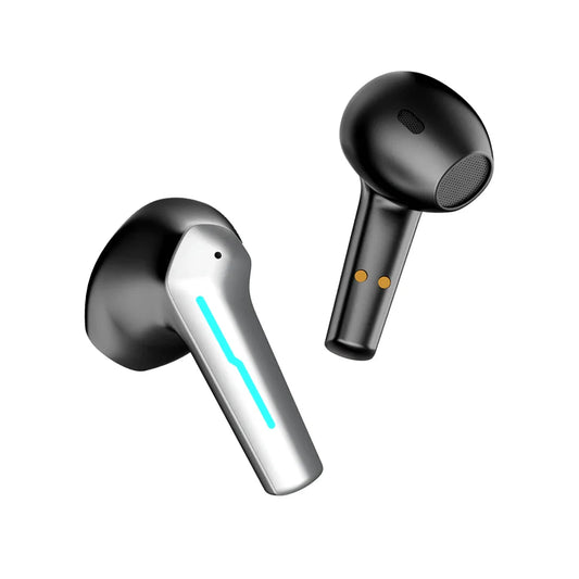 HKM-081299 Wireless Gaming Headset with Noise Cancelling Earbuds - TWS In-Ear Earphones for Handsfree Gaming