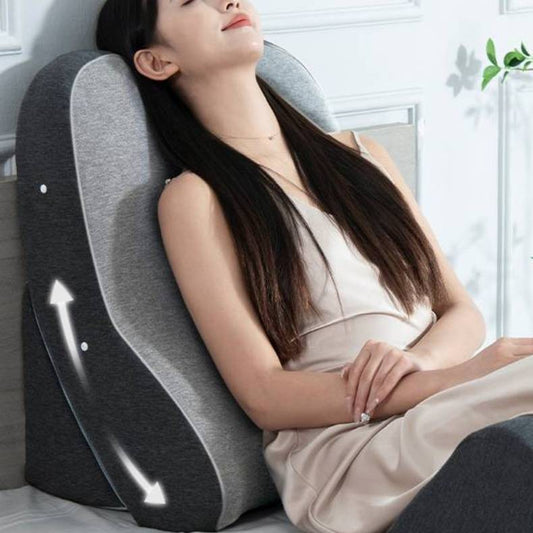 HKM-082515 Large Adjustable Tatami Back Cushion for Bedroom – Memory Cotton Filler, Anti-Skid Design in Multiple Colors