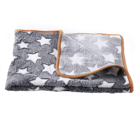 HKM-0841533 Cozy Flannel Printed Blankets in Multiple Colors and Sizes