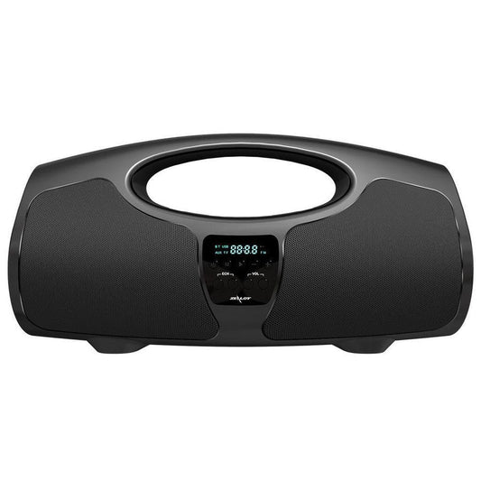 HKM-086227 Portable Bluetooth Speaker with Microphone - Black, 32GB Storage, USB Powered, 10m Range