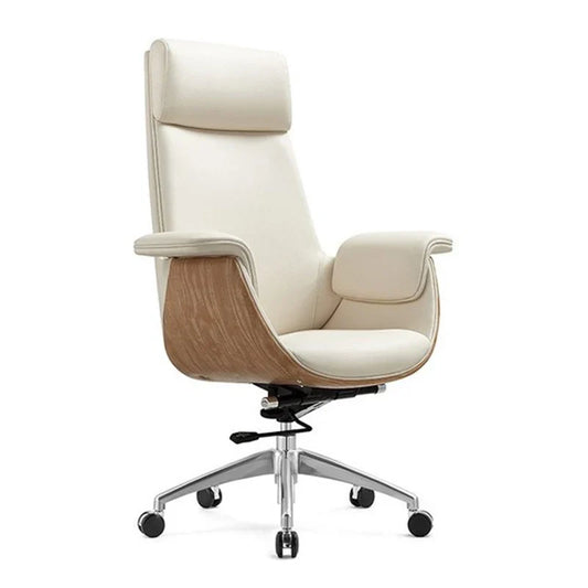 HKM-086611 Modern High Back Leather Executive Swivel Chair for Meeting Rooms and Offices